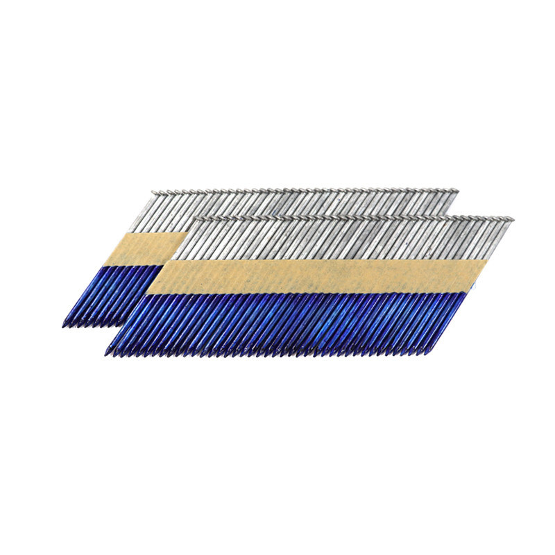 34 Degree Paper Collated Framing Nails Galvanized Hot Dip Clipped D