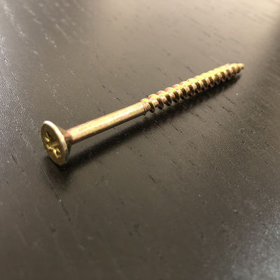 M4.0x75MM Chipboard Screw Partially Threaded Countersunk Flat Head Screws For Wood